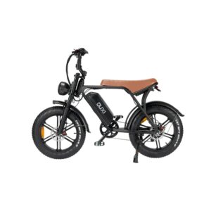 OUXI V8 elektrische Fatbike Met bruine stoel 250W motor
