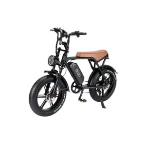OUXI V8 elektrische Fatbike Met bruine stoel 250W motor